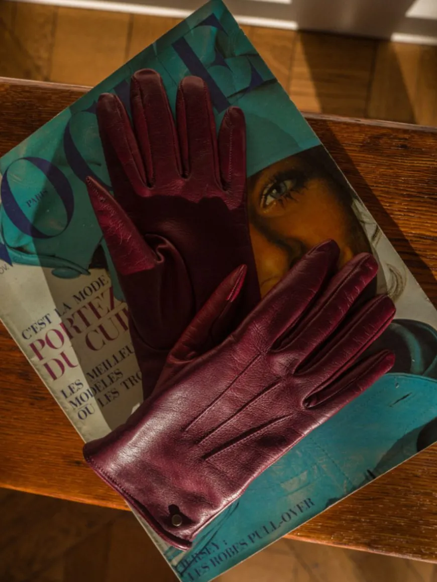 Gants Femme - Bordeaux